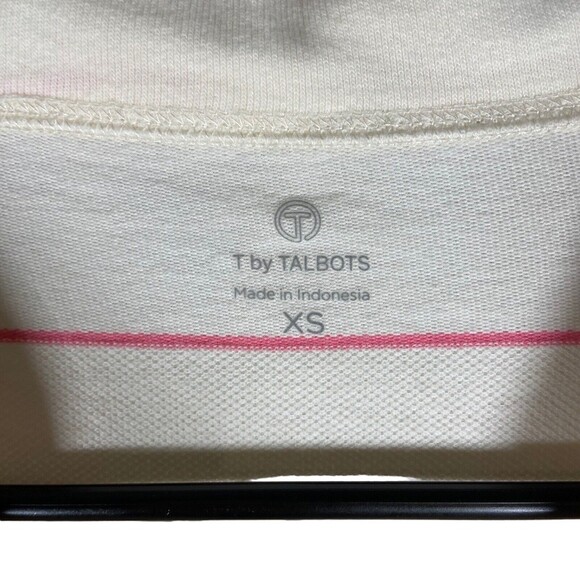 T by Talbots Women Jacket Size XS Long‎ Sleeve Full Zip Stripped Casual Outdoor - Picture 3 of 8